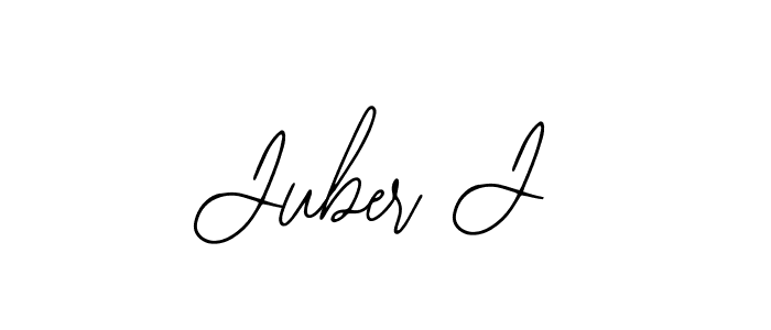 Also we have Juber J name is the best signature style. Create professional handwritten signature collection using Bearetta-2O07w autograph style. Juber J signature style 12 images and pictures png