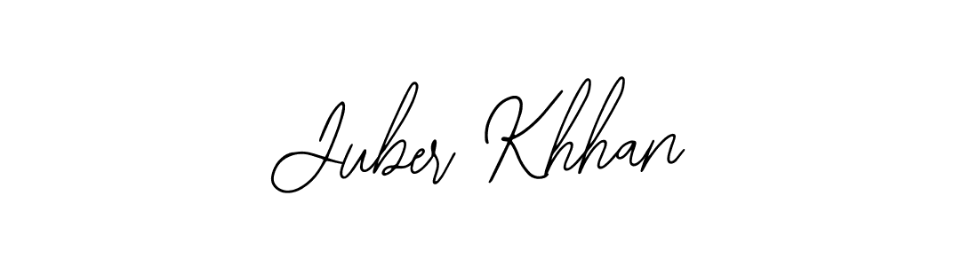 Create a beautiful signature design for name Juber Khhan. With this signature (Bearetta-2O07w) fonts, you can make a handwritten signature for free. Juber Khhan signature style 12 images and pictures png