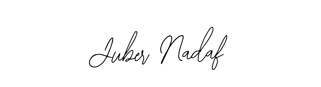 Juber Nadaf stylish signature style. Best Handwritten Sign (Bearetta-2O07w) for my name. Handwritten Signature Collection Ideas for my name Juber Nadaf. Juber Nadaf signature style 12 images and pictures png