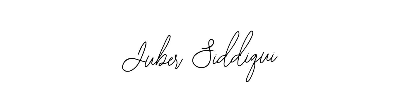 The best way (Bearetta-2O07w) to make a short signature is to pick only two or three words in your name. The name Juber Siddiqui include a total of six letters. For converting this name. Juber Siddiqui signature style 12 images and pictures png