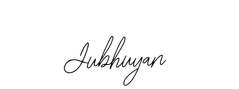 The best way (Bearetta-2O07w) to make a short signature is to pick only two or three words in your name. The name Jubhuyan include a total of six letters. For converting this name. Jubhuyan signature style 12 images and pictures png