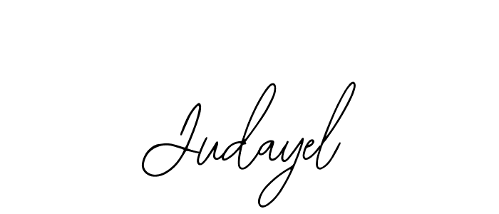 Bearetta-2O07w is a professional signature style that is perfect for those who want to add a touch of class to their signature. It is also a great choice for those who want to make their signature more unique. Get Judayel name to fancy signature for free. Judayel signature style 12 images and pictures png