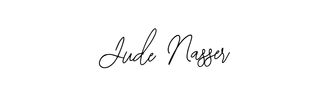 Also we have Jude Nasser name is the best signature style. Create professional handwritten signature collection using Bearetta-2O07w autograph style. Jude Nasser signature style 12 images and pictures png