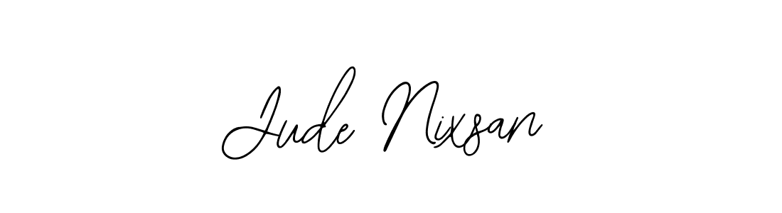 Once you've used our free online signature maker to create your best signature Bearetta-2O07w style, it's time to enjoy all of the benefits that Jude Nixsan name signing documents. Jude Nixsan signature style 12 images and pictures png