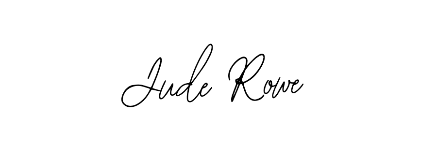 Bearetta-2O07w is a professional signature style that is perfect for those who want to add a touch of class to their signature. It is also a great choice for those who want to make their signature more unique. Get Jude Rowe name to fancy signature for free. Jude Rowe signature style 12 images and pictures png