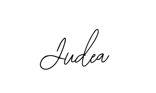 Use a signature maker to create a handwritten signature online. With this signature software, you can design (Bearetta-2O07w) your own signature for name Judea. Judea signature style 12 images and pictures png