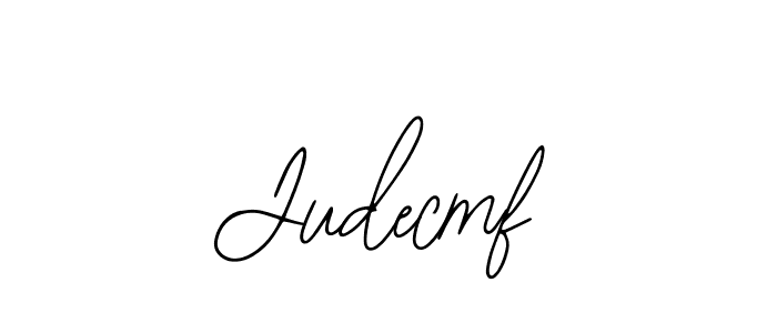 The best way (Bearetta-2O07w) to make a short signature is to pick only two or three words in your name. The name Judecmf include a total of six letters. For converting this name. Judecmf signature style 12 images and pictures png