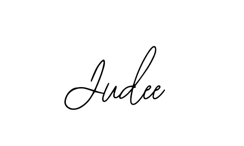Bearetta-2O07w is a professional signature style that is perfect for those who want to add a touch of class to their signature. It is also a great choice for those who want to make their signature more unique. Get Judee name to fancy signature for free. Judee signature style 12 images and pictures png