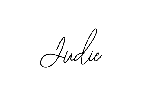 How to make Judie signature? Bearetta-2O07w is a professional autograph style. Create handwritten signature for Judie name. Judie signature style 12 images and pictures png
