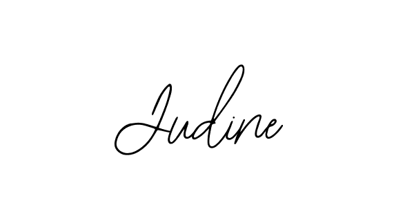 Judine stylish signature style. Best Handwritten Sign (Bearetta-2O07w) for my name. Handwritten Signature Collection Ideas for my name Judine. Judine signature style 12 images and pictures png