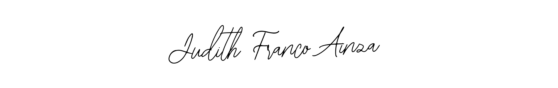 Judith Franco Ainza stylish signature style. Best Handwritten Sign (Bearetta-2O07w) for my name. Handwritten Signature Collection Ideas for my name Judith Franco Ainza. Judith Franco Ainza signature style 12 images and pictures png