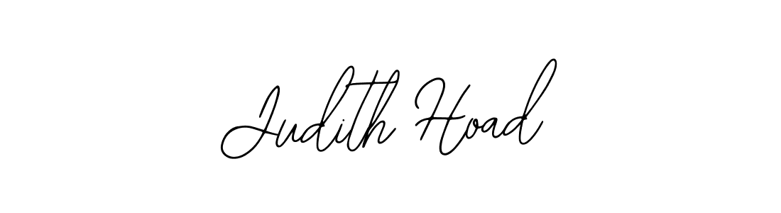 You should practise on your own different ways (Bearetta-2O07w) to write your name (Judith Hoad) in signature. don't let someone else do it for you. Judith Hoad signature style 12 images and pictures png