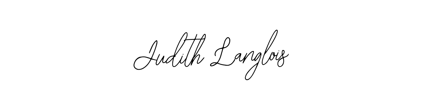 See photos of Judith Langlois official signature by Spectra . Check more albums & portfolios. Read reviews & check more about Bearetta-2O07w font. Judith Langlois signature style 12 images and pictures png