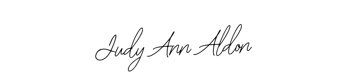 Similarly Bearetta-2O07w is the best handwritten signature design. Signature creator online .You can use it as an online autograph creator for name Judy Ann Aldon. Judy Ann Aldon signature style 12 images and pictures png