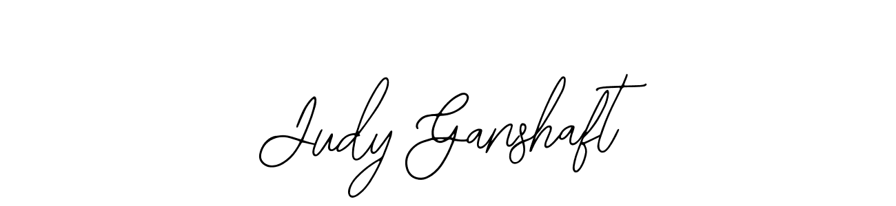 You should practise on your own different ways (Bearetta-2O07w) to write your name (Judy Ganshaft) in signature. don't let someone else do it for you. Judy Ganshaft signature style 12 images and pictures png