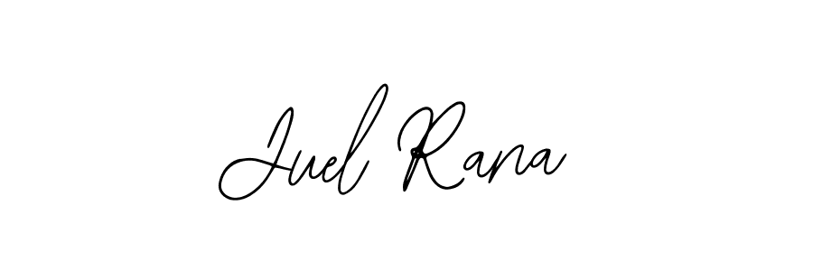 How to make Juel Rana name signature. Use Bearetta-2O07w style for creating short signs online. This is the latest handwritten sign. Juel Rana signature style 12 images and pictures png