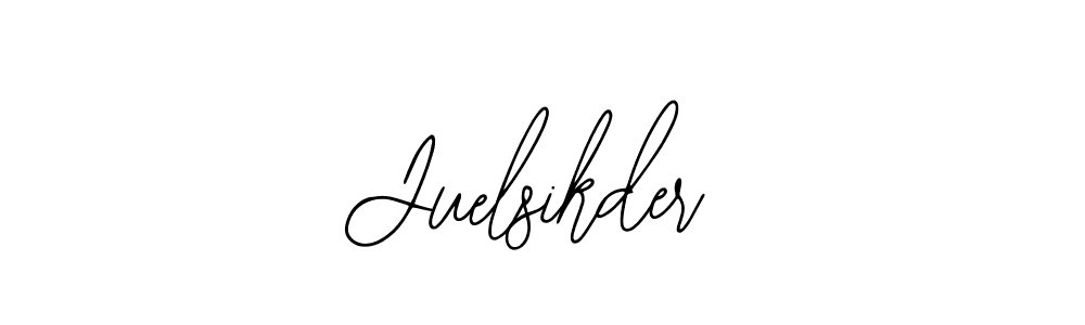 It looks lik you need a new signature style for name Juelsikder. Design unique handwritten (Bearetta-2O07w) signature with our free signature maker in just a few clicks. Juelsikder signature style 12 images and pictures png