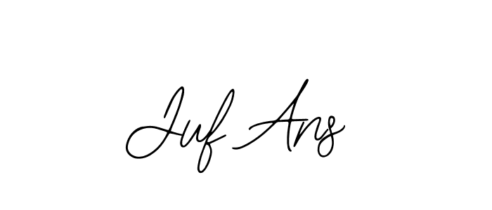 Create a beautiful signature design for name Juf Ans. With this signature (Bearetta-2O07w) fonts, you can make a handwritten signature for free. Juf Ans signature style 12 images and pictures png