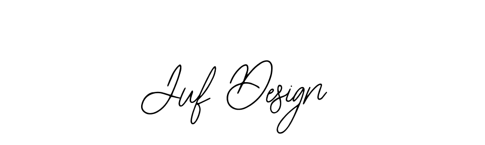 How to make Juf Design signature? Bearetta-2O07w is a professional autograph style. Create handwritten signature for Juf Design name. Juf Design signature style 12 images and pictures png