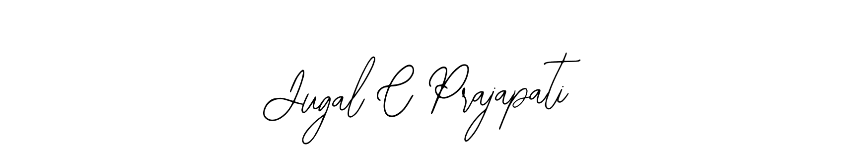 How to Draw Jugal C Prajapati signature style? Bearetta-2O07w is a latest design signature styles for name Jugal C Prajapati. Jugal C Prajapati signature style 12 images and pictures png