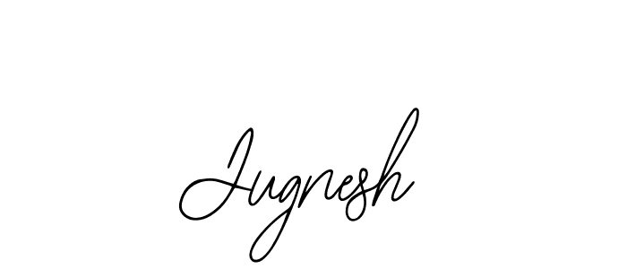 The best way (Bearetta-2O07w) to make a short signature is to pick only two or three words in your name. The name Jugnesh include a total of six letters. For converting this name. Jugnesh signature style 12 images and pictures png