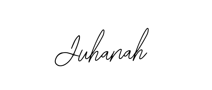 Make a beautiful signature design for name Juhanah. Use this online signature maker to create a handwritten signature for free. Juhanah signature style 12 images and pictures png