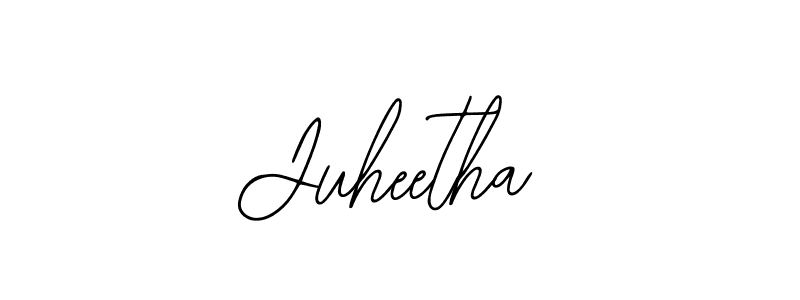 Make a beautiful signature design for name Juheetha. With this signature (Bearetta-2O07w) style, you can create a handwritten signature for free. Juheetha signature style 12 images and pictures png