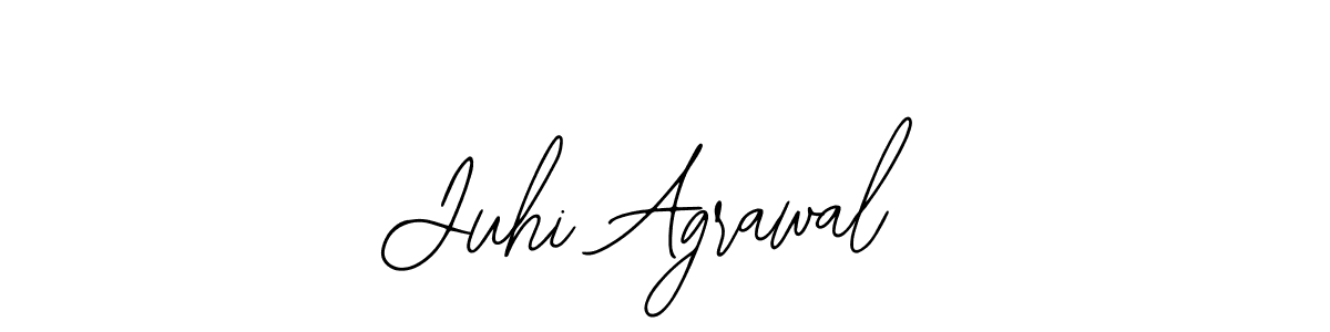 The best way (Bearetta-2O07w) to make a short signature is to pick only two or three words in your name. The name Juhi Agrawal include a total of six letters. For converting this name. Juhi Agrawal signature style 12 images and pictures png