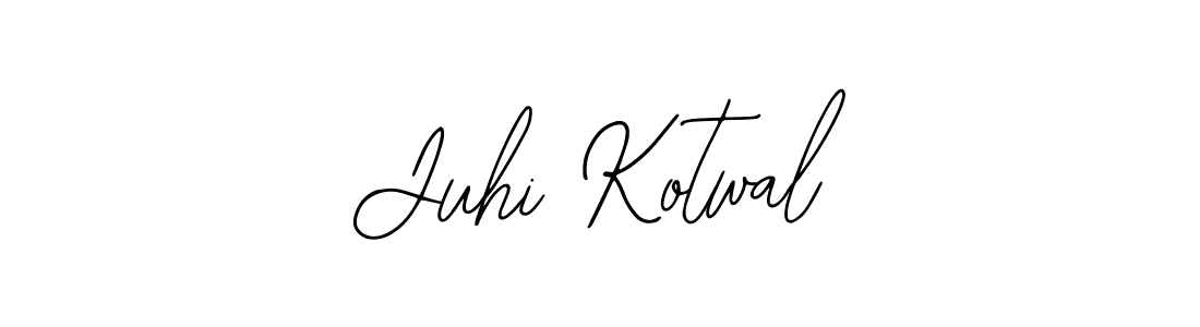 Use a signature maker to create a handwritten signature online. With this signature software, you can design (Bearetta-2O07w) your own signature for name Juhi Kotwal. Juhi Kotwal signature style 12 images and pictures png