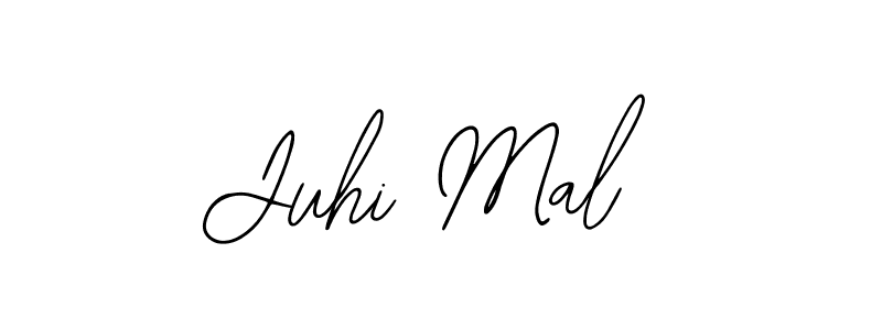 if you are searching for the best signature style for your name Juhi Mal. so please give up your signature search. here we have designed multiple signature styles  using Bearetta-2O07w. Juhi Mal signature style 12 images and pictures png