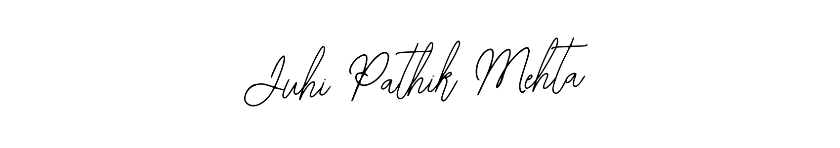You can use this online signature creator to create a handwritten signature for the name Juhi Pathik Mehta. This is the best online autograph maker. Juhi Pathik Mehta signature style 12 images and pictures png