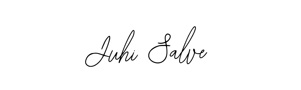 Create a beautiful signature design for name Juhi Salve. With this signature (Bearetta-2O07w) fonts, you can make a handwritten signature for free. Juhi Salve signature style 12 images and pictures png