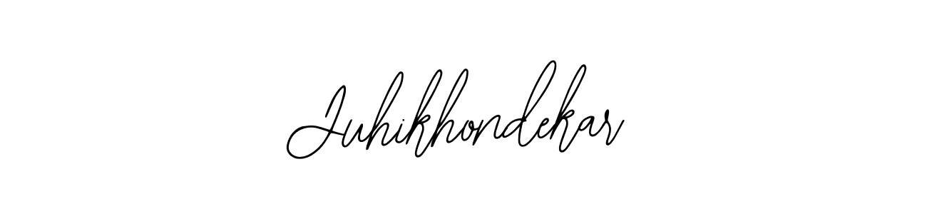 Juhikhondekar stylish signature style. Best Handwritten Sign (Bearetta-2O07w) for my name. Handwritten Signature Collection Ideas for my name Juhikhondekar. Juhikhondekar signature style 12 images and pictures png