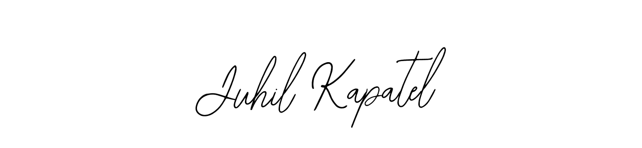 Also we have Juhil Kapatel name is the best signature style. Create professional handwritten signature collection using Bearetta-2O07w autograph style. Juhil Kapatel signature style 12 images and pictures png
