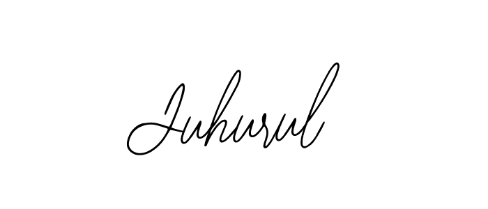 Design your own signature with our free online signature maker. With this signature software, you can create a handwritten (Bearetta-2O07w) signature for name Juhurul. Juhurul signature style 12 images and pictures png