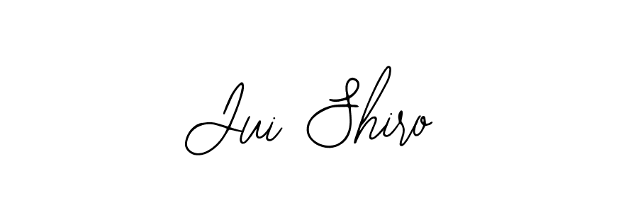 if you are searching for the best signature style for your name Jui Shiro. so please give up your signature search. here we have designed multiple signature styles  using Bearetta-2O07w. Jui Shiro signature style 12 images and pictures png