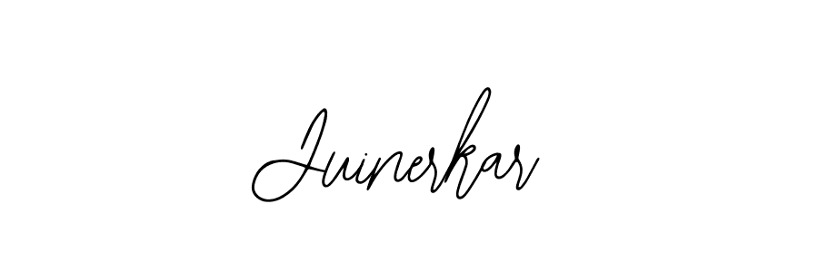Juinerkar stylish signature style. Best Handwritten Sign (Bearetta-2O07w) for my name. Handwritten Signature Collection Ideas for my name Juinerkar. Juinerkar signature style 12 images and pictures png