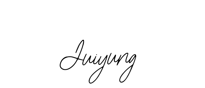 Similarly Bearetta-2O07w is the best handwritten signature design. Signature creator online .You can use it as an online autograph creator for name Juiyung. Juiyung signature style 12 images and pictures png
