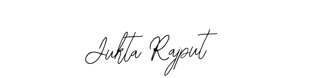 Use a signature maker to create a handwritten signature online. With this signature software, you can design (Bearetta-2O07w) your own signature for name Jukta Rajput. Jukta Rajput signature style 12 images and pictures png