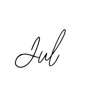 The best way (Bearetta-2O07w) to make a short signature is to pick only two or three words in your name. The name Jul include a total of six letters. For converting this name. Jul signature style 12 images and pictures png