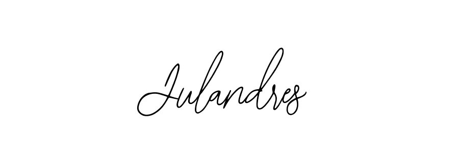 Make a beautiful signature design for name Julandres. With this signature (Bearetta-2O07w) style, you can create a handwritten signature for free. Julandres signature style 12 images and pictures png