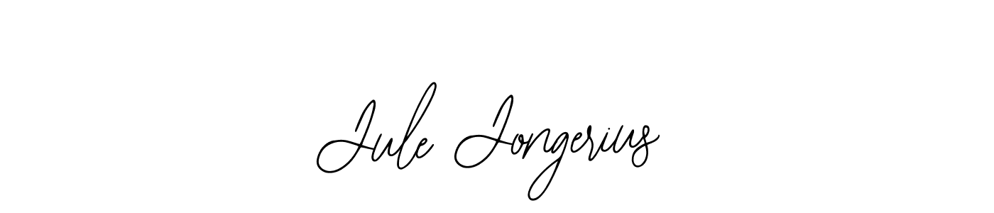 How to make Jule Jongerius signature? Bearetta-2O07w is a professional autograph style. Create handwritten signature for Jule Jongerius name. Jule Jongerius signature style 12 images and pictures png