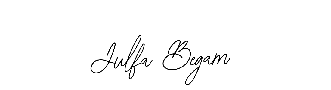 How to make Julfa Begam signature? Bearetta-2O07w is a professional autograph style. Create handwritten signature for Julfa Begam name. Julfa Begam signature style 12 images and pictures png
