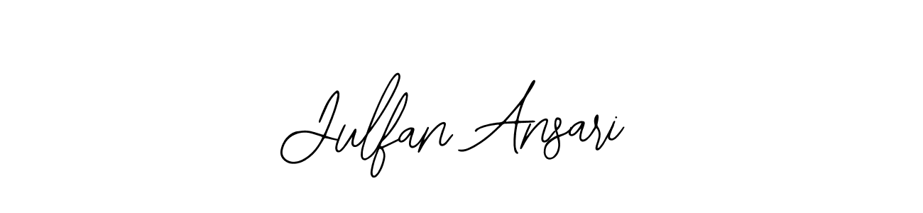 Also we have Julfan Ansari name is the best signature style. Create professional handwritten signature collection using Bearetta-2O07w autograph style. Julfan Ansari signature style 12 images and pictures png