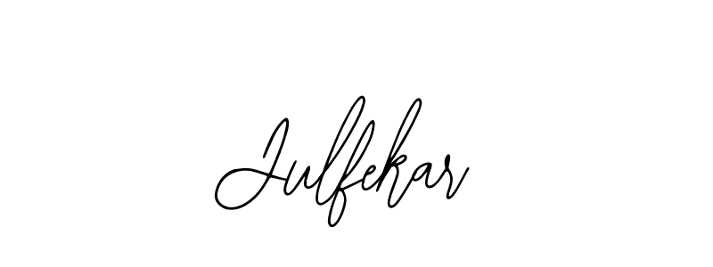 How to Draw Julfekar signature style? Bearetta-2O07w is a latest design signature styles for name Julfekar. Julfekar signature style 12 images and pictures png