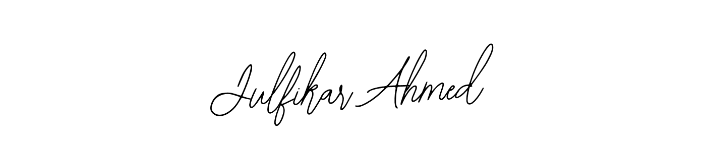 if you are searching for the best signature style for your name Julfikar Ahmed. so please give up your signature search. here we have designed multiple signature styles  using Bearetta-2O07w. Julfikar Ahmed signature style 12 images and pictures png