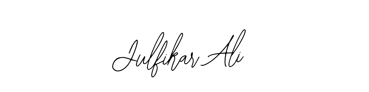 Bearetta-2O07w is a professional signature style that is perfect for those who want to add a touch of class to their signature. It is also a great choice for those who want to make their signature more unique. Get Julfikar Ali name to fancy signature for free. Julfikar Ali signature style 12 images and pictures png