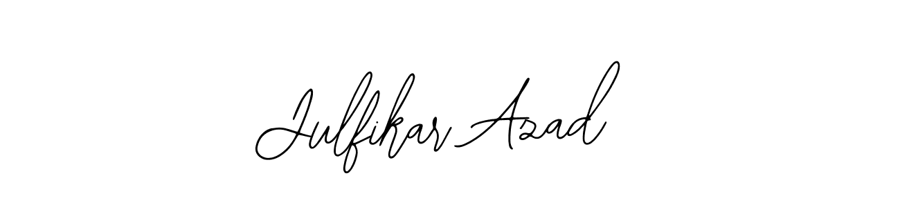 Also You can easily find your signature by using the search form. We will create Julfikar Azad name handwritten signature images for you free of cost using Bearetta-2O07w sign style. Julfikar Azad signature style 12 images and pictures png