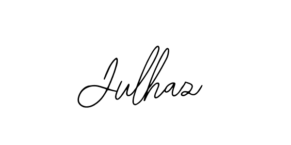 if you are searching for the best signature style for your name Julhaz. so please give up your signature search. here we have designed multiple signature styles  using Bearetta-2O07w. Julhaz signature style 12 images and pictures png