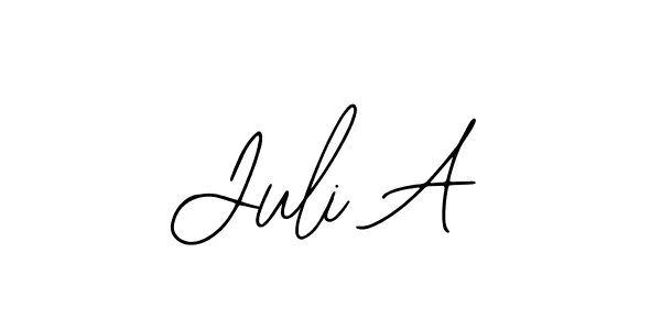 if you are searching for the best signature style for your name Juli A. so please give up your signature search. here we have designed multiple signature styles  using Bearetta-2O07w. Juli A signature style 12 images and pictures png